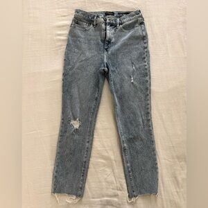 Banana Republic Women's High-ride Slim Fit in Gray